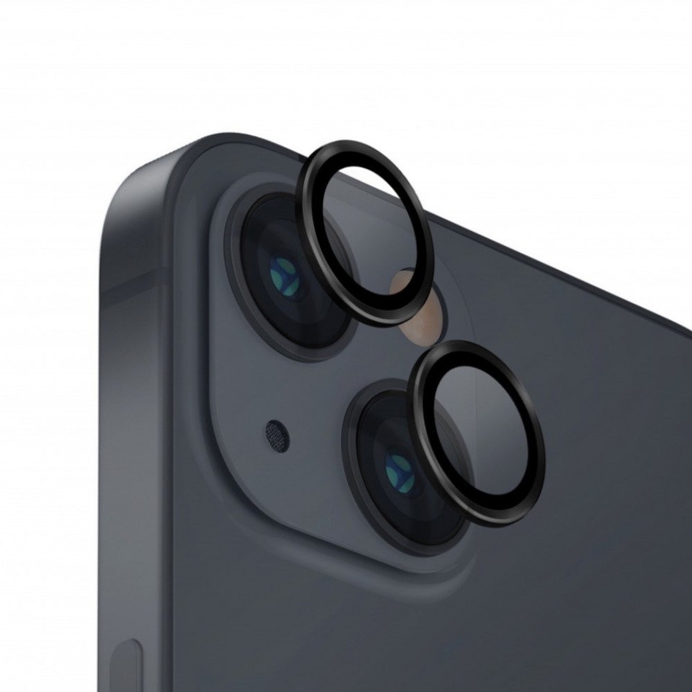 يونيك اوبتيكس حماية الكامير الخلفيه ايفون 14 /14 بلس - أسود